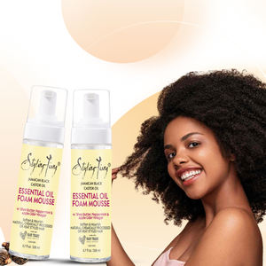 Vente en gros de boucles définies pour hommes, texture lissante, protection contre la chaleur, marque privée, <span class=keywords><strong>mousse</strong></span> moussante pour cheveux - Product Image 1