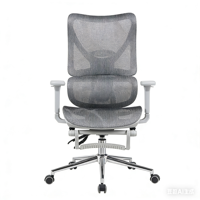 Chaise de bureau ergonomique de luxe à dossier moyen, pivotante, réglable en hauteur, avec coussin en velours pour une longue séance assise confortable