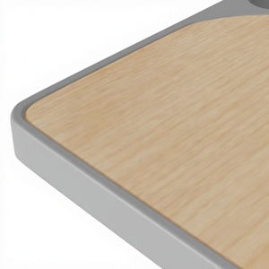 Set Tavolo e Sedia <span class=keywords><strong>Darwin</strong></span> di Alta Qualità per Uso Commerciale, Tavolo da Studio Regolabile in Altezza per Studenti e Bambini, Struttura in Metallo - Product Image 3
