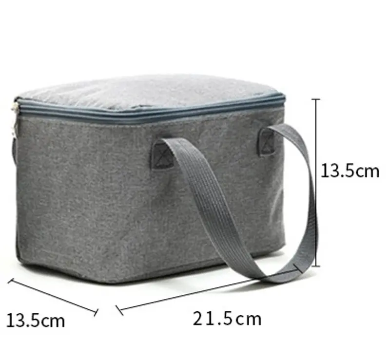 High Quality Waterproof 12v Laminated Mommy Work For Cosmetics Large Insulated Thermal Travel Cooler Tote Business Lunch Bag