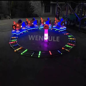 Personalizable Eléctrico en Pistas Tema de Navidad 12 Asientos con Música Luces LED Humo, Tren, Paseo en Tren para FEC Shopping Mall - Product Image 1