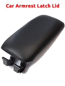Cubierta de la Tapa de la Caja de Almacenamiento del Reposabrazos de la Consola Central para <span class=keywords><strong>Audi</strong></span> <span class=keywords><strong>A3</strong></span> <span class=keywords><strong>8P</strong></span>/A5 2003-2012, de Cuero PU, Accesorios para Auto - Product Image 3
