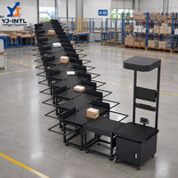 Sistema de Cinta Transportadora Tipo Z para Clasificación de Pedidos en Comercio Electrónico, Integración ERP Personalizable para Centro de Distribución
