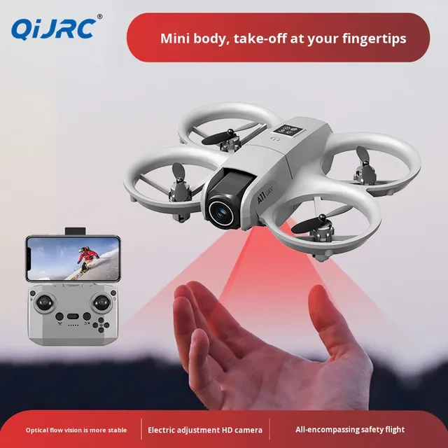A11 UAV Mini Aerial Photography Drone Student Training Optical Flow Positioning Smart Toy Remote Control Aircraft