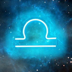 Insegna LED Neon con Simbolo Zodiacale Bilancia per Appassionati di Astrologia/Spiritualità, Ideale per Camera da Letto, Sala Meditazione e Decorazione Murale Spirituale - Product Image 4