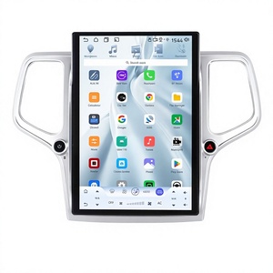 Autoradio Android da 14,5 Pollici con Aria Condizionata Automatica, GPS, DSP e Assistenza al Parcheggio per Jeep <span class=keywords><strong>Grand</strong></span> Cherokee 2013-2016 - Product Image 1