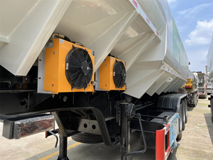 3 Axles Animal <strong>Feed</strong> Transportation Tank Cattle Pig <strong>Chicken</strong> <strong>Feed</strong> <strong>Bulk</strong> Tank Trailer - Product Image 3