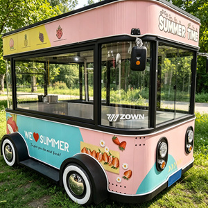 Chariot de Restauration Mobile pour Crème Glacée, Fast-Food, Café – Idéal pour Zones Commerciales, Centres de Commerce et Sites Touristiques - Product Image 1