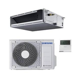 เครื่องปรับอากาศแบบติดท่อ 9000 BTU รุ่น AC026BNLDKG ประหยัดพลังงาน ความดันต่ำ A++ ใช้สารทำความเย็น R32 ระบบอินเวอร์เตอร์ปรับความถี่ได้ - Product Image 1