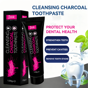 Nuevo precio al por mayor para 2025: cuidado bucal, blanqueamiento dental, <span class=keywords><strong>pasta</strong></span> <span class=keywords><strong>de</strong></span> <span class=keywords><strong>dientes</strong></span> <span class=keywords><strong>de</strong></span> carbón activado negro natural 120g - Product Image 3