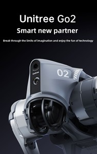 มีสินค้าในสต็อก 2025 หุ่นยนต์สุนัข Unitree Go2 Air ขายดี |   หุ่นยนต์สี่ขาสำหรับผู้ใหญ่ที่มีปัญญาประดิษฐ์ในตัวสำหรับการลาดตระเวน - Product Image 2