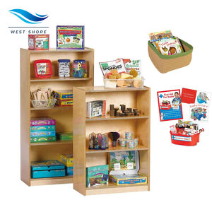 Montessori hiển thị bằng gỗ kệ cho trẻ em Kệ Sách đồ chơi lưu trữ tủ cho mầm non Toddler daycare trường phòng khách - Product Image 1