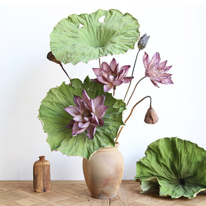 Fleurs séchées directement <span class=keywords><strong>de</strong></span> l'usine, fleurs <span class=keywords><strong>de</strong></span> lotus naturelles préservées, style zen chinois, décoration pour la maison, le spa, le bureau, les mariages, les hôtels, les festivals - Product Image 3