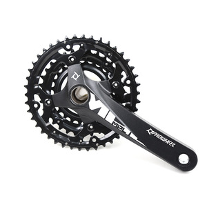 Juego de bielas de bicicleta de montaña de aleación de aluminio integrado hueco 24-32-42t incluye rueda de cadena de manivela de bicicleta de eje <span class=keywords><strong>Central</strong></span> BB92 de ajuste a presión - Product Image 4