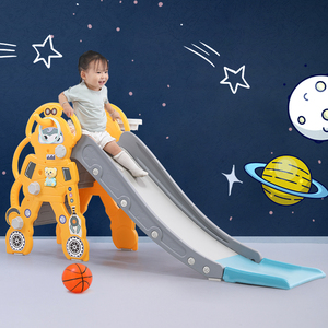 Equipo de Juegos Interior Combinado para Niños Pequeños, Tobogán con Material de PE para Jardín y Niños - Product Image 2