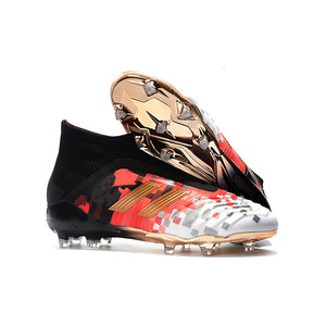 Venta al por mayor alta tobillo Cr7 mejor venta Futsal estrella impacto marca hombres <span class=keywords><strong>botas</strong></span> al aire libre personalizado fútbol - Product Image 3