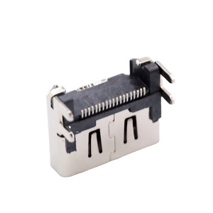 Conector H-DMI Hembra <span class=keywords><strong>JBL</strong></span> Personalizado al por Mayor para Reemplazo de Puerto PS5, Puerto de Conexión de Acero Inoxidable Plateado para PCB - Product Image 3