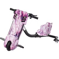 Drifttrikes Vlo Car 350W untuk Dewasa, Kendaraan Roda Tiga Listrik, Kart Infantil RC Top Table Car dengan Motor Brushless 360 Derajat, Beban Maksimum 80kg