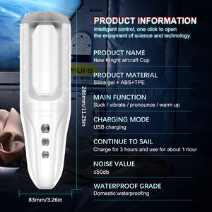 Kovida tam otomatik Masturbating cihazı Sucking erkek elektrikli uçak fincan erkekler için vakum yardım iktidarsızlık kalın Up yapay penis erkekler - Product Image 6