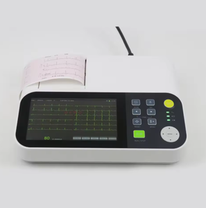 Driekanaals Elektrocardiogramapparatuur Voor Veterinair Gebruik Draagbare Veterinaire <span class=keywords><strong>Ecg</strong></span>-Monitor Met Kleurendisplay - Product Image 3