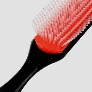 <strong>Hair</strong> Brush Denman Brush <strong>Comb</strong> 9rows <strong>Rubber</strong> Pad - Product Image 3