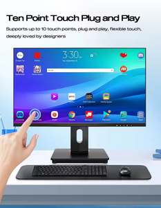 Mô hình mới OEM có thể điều chỉnh đứng cảm ứng mạnh mẽ màn hình chơi game màn hình 27 inch IPS 1080P 10 điểm cảm ứng điện dung màn hình máy tính - Product Image 2