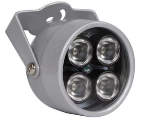 ไฟ LED 4 ดวง ชุดอุปกรณ์ติดตั้งไฟอินฟราเรด ไฟ LED อินฟราเรดเสริม - Product Image 2