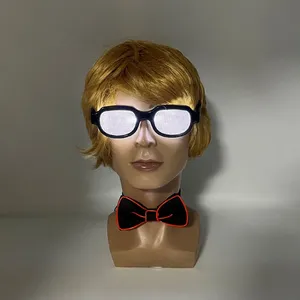 Gafas LED de Anime Japonés <span class=keywords><strong>Conan</strong></span>, Gafas Luminosas con Luz Táctil, Accesorios de Cosplay, Artículos Luminosos para Fiestas de <span class=keywords><strong>Halloween</strong></span> y Festivales - Product Image 6