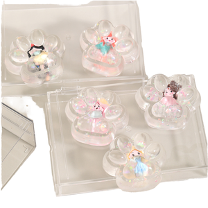Jouet en peluche musical anti-stress en forme de patte de chat, en TPR super doux, boîte mystère mignonne - Product Image 1