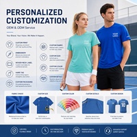 Camiseta Deportiva Unisex con Logotipo Personalizado, de Secado Rápido, Tejido Técnico, para Impresión, Uniforme de Equipo, para Hombre y Mujer, OEM, al por Mayor