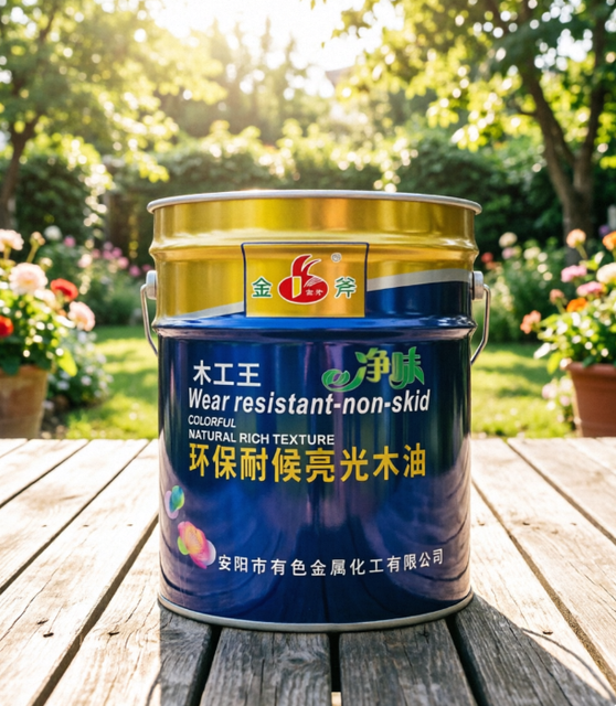 Bright Wood Oil Outdoor Weather Resistant Crack Resistant Waterproof Sun Resistant Transparent Wood Paint