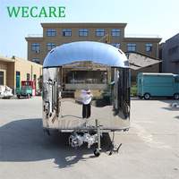 Wecare caravane rapide mobile magasin restaurant kiosque alimentaire hamburger nourriture bbq camping-car concession foodtruck remorque cuisine camion