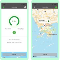 Traceur GPS mondial à portée illimitée pour portefeuille, voiture, sac, chien, chat, vélo, enfant - Compatible Android/iOS - Mini AirTag