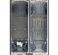Pièces de rechange automobiles Plaque de protection du châssis du moteur en métal 3D pour 2024 Chery ICAR 03 ICAR V23 2025 Couvercle du moteur de la batterie