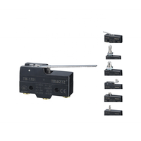 CE & RoHS ABS Charnière en plastique Type de levier Cherry Micro Switch 12v Modèle Z-15GW-B