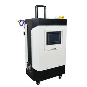 便携式脉冲激光清洗机 100W-500W JPT 激光除锈器 除锈除旧漆 适用于木材、石材、铝材 自动功能 - Product Image 3