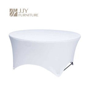 JJY-ZDZ-G004 Elegante Mesa Redonda Plegable de Plástico para Banquetes y Eventos - Nueva Llegada - Product Image 3