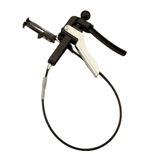 Pistol Style Cable Clamp Pliers Black And White Handle For Auto Repair And Maintenance Tool - Product Image 4