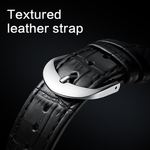 Orologio da <span class=keywords><strong>Uomo</strong></span> Originale MarkFairwhale con Quadrante Scheletrato a Numeri Romani, Orologio Meccanico Automatico Impermeabile in Pelle Fashion Business - Product Image 5