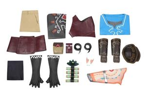 Juego La Leyenda de Enlace Conjunto completo abrigo Top pantalones para Unisex adultos niños Halloween fiesta <span class=keywords><strong>Cosplay</strong></span> disfraz uniforme - Product Image 5