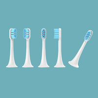 Têtes de brosse à dents électriques soniques MI-JIA, tête de brosse intelligente DuPont, hygiène buccale, compatible avec T300 T500