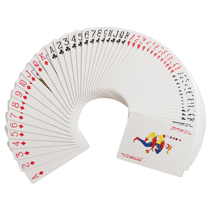 WJPC - <span class=keywords><strong>Carte</strong></span> da Gioco Personalizzate con Logo Stampato, Tipo Normale, Doppio Mazzo - Product Image 1
