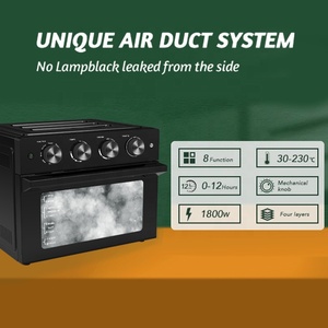 Appareil domestique intelligent chaud opération mécanique four grille-pain individuel <span class=keywords><strong>friteuse</strong></span> à air - Product Image 4