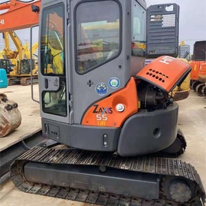 Zx55u-2 Hitachi Mini Digger Machinery à vendre Excavatrice Hitachi d'occasion Zx55 Zx50 Mini-pelle d'occasion - Product Image 5