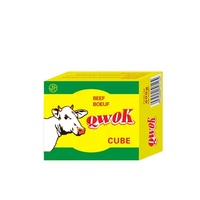 Cube de bouillon de bœuf naturel HALAL de 10g cube de soupe cube d'assaisonnement de bouillon de bœuf pour la cuisson