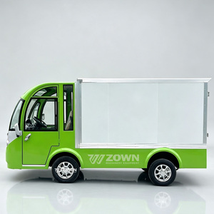 Autobús turístico eléctrico ZOWN de 14 asientos con batería de litio y pintura personalizada para recorridos en sitios turísticos - Product Image 1
