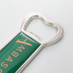 사용자 정의 병따개 키 체인 로고 에폭시 수지 하이 퀄리티 아연 합금 에폭시 로고 마그네틱 냉장고 자석 병따개 - Product Image 5