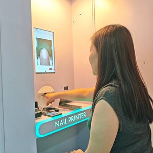 Distributeur automatique intelligent d'imprimante d'art d'ongle avec le lecteur de carte Machine d'impression d'ongles Cosmétiques <span class=keywords><strong>beauté</strong></span> 3D Distributeur automatique d'imprimante d'ongle - Product Image 4