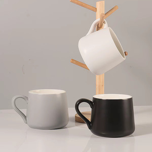 Yashipai Ceramic Coffee <b>Cups</b> 360ml Reusable Microwave Safe For Daily Use - Product Image 2