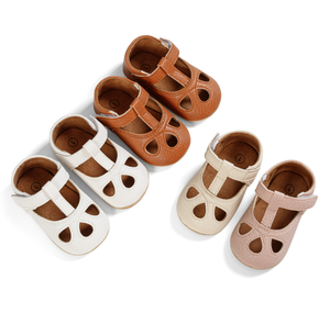 Chaussures de marche pour bébé fille de 0 à 1 an, chaussures de princesse ajourées - Product Image 1